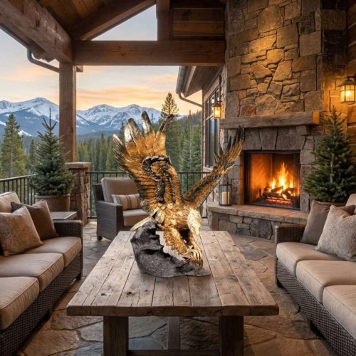 Amazing Eagle Catching Fish 56 Inch