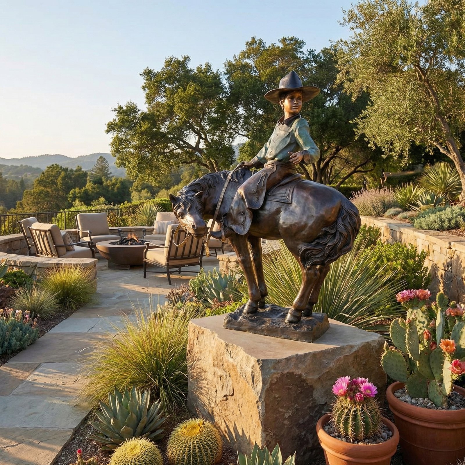 Cowboy Kid on Pony