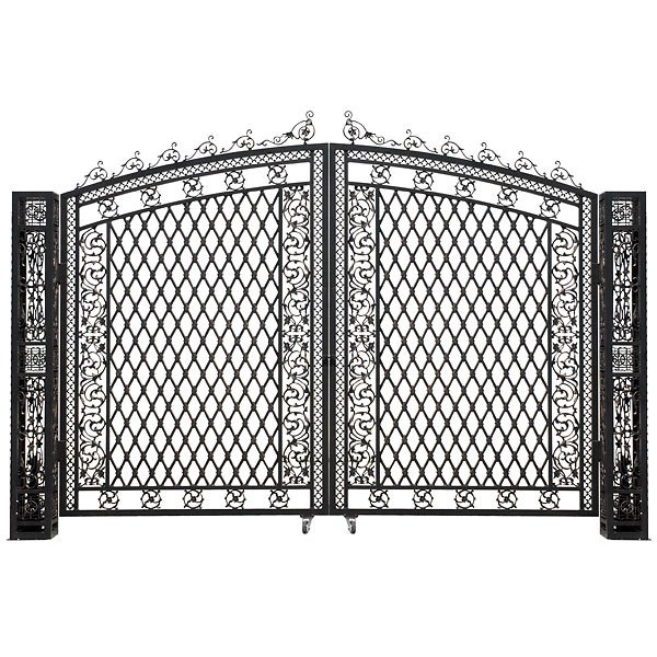 Bridgeton Moore Aluminum Tall Driveway Gates (KIT) - Image 4