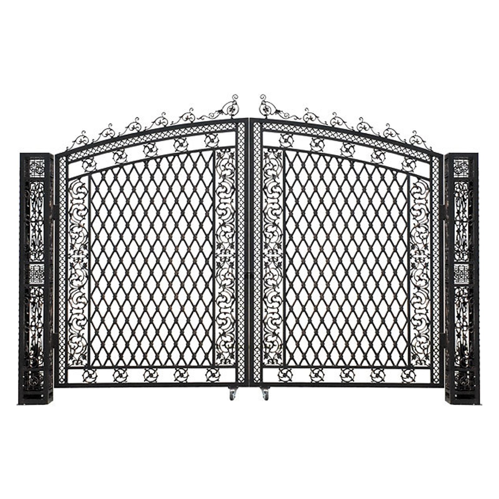 Bridgeton Moore Aluminum Tall Driveway Gates (KIT) - Image 3