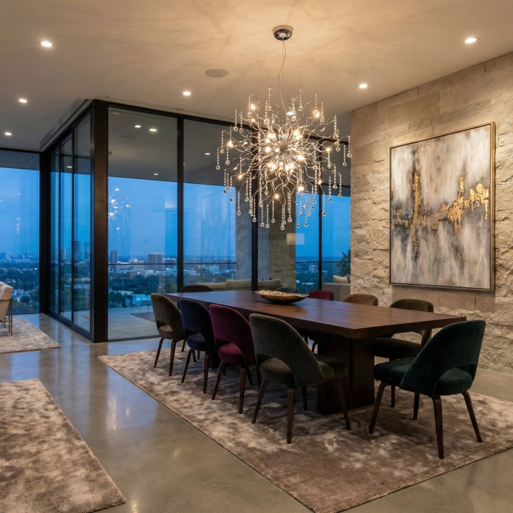 Crystal Aura Chandelier