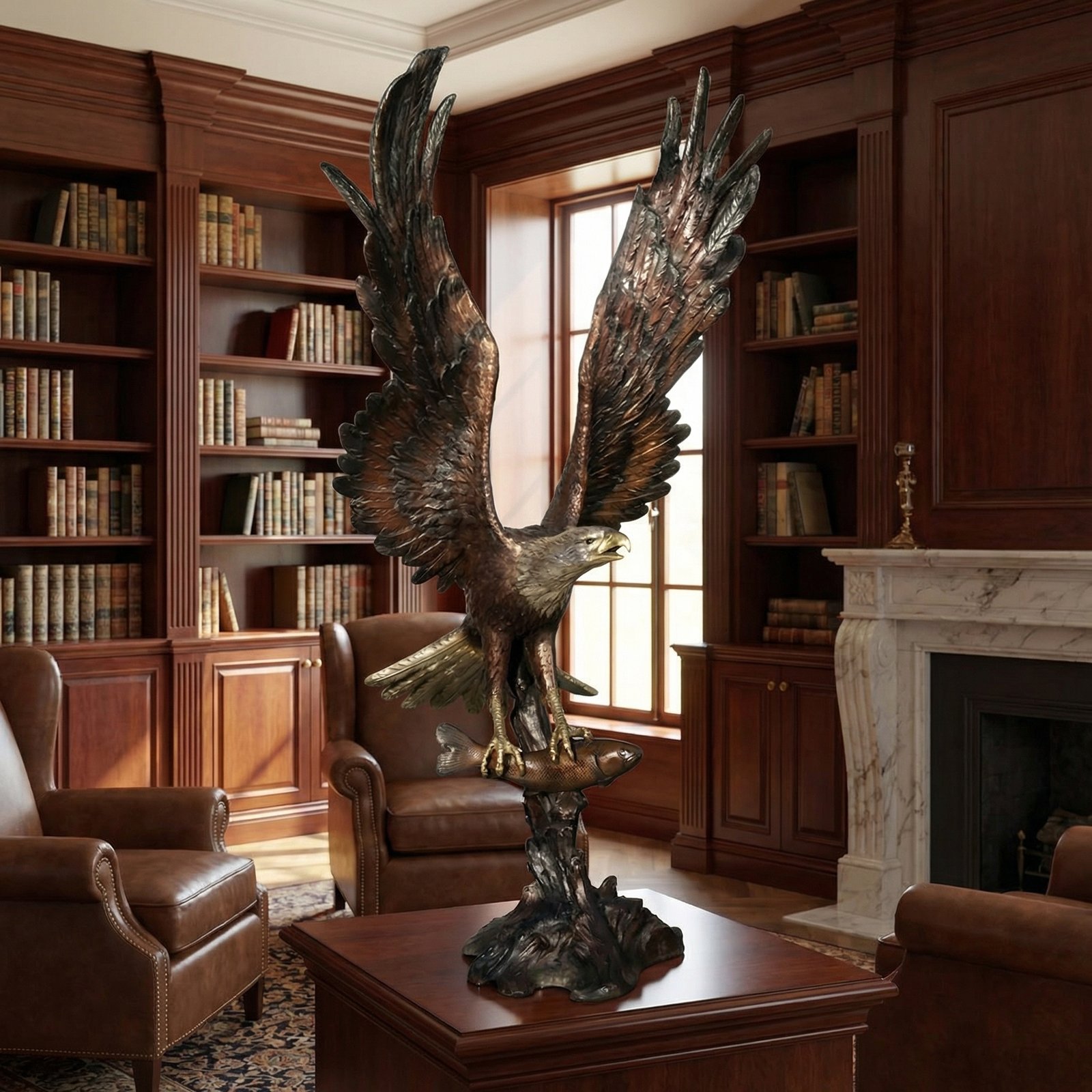 Eagle With Fish