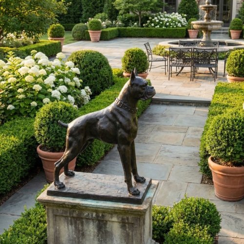 Boxer Dog Standing