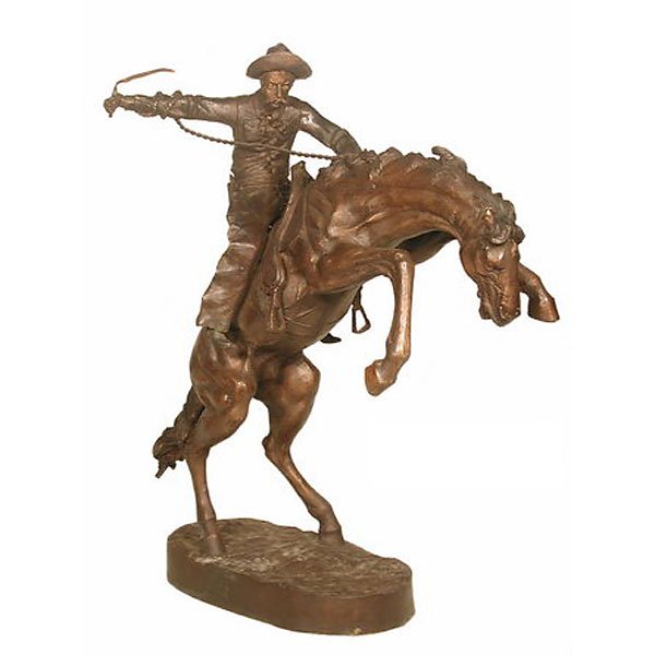 Bronco Buster on Marble Base - Image 4
