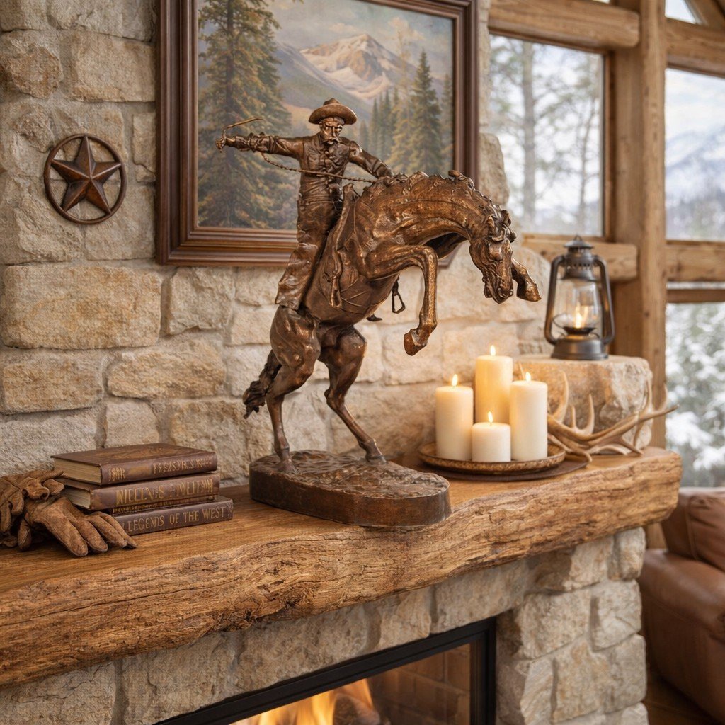 Bronco Buster on Marble Base - Image 3