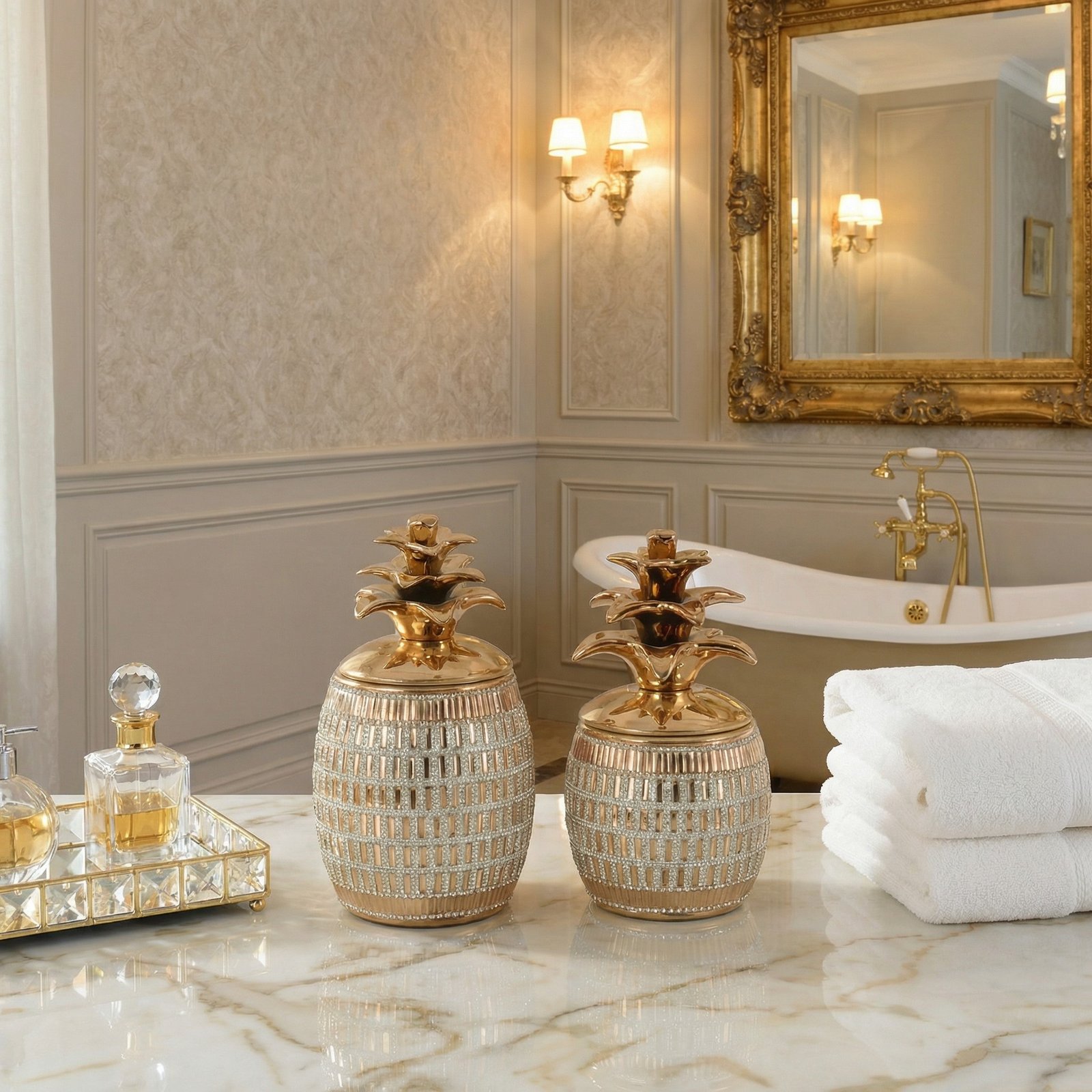 Empress Keepsake Cannister Set of 2