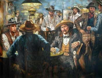 West Poker Giclee