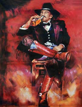 Saloon Man Giclee