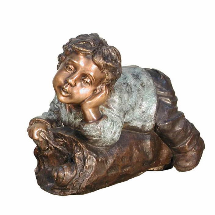 Boy On Log - Image 3