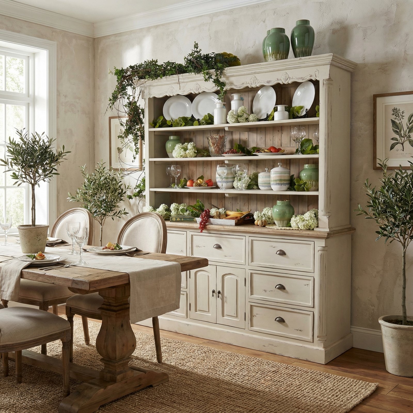 Farmhouse Cote de Azur Hutch