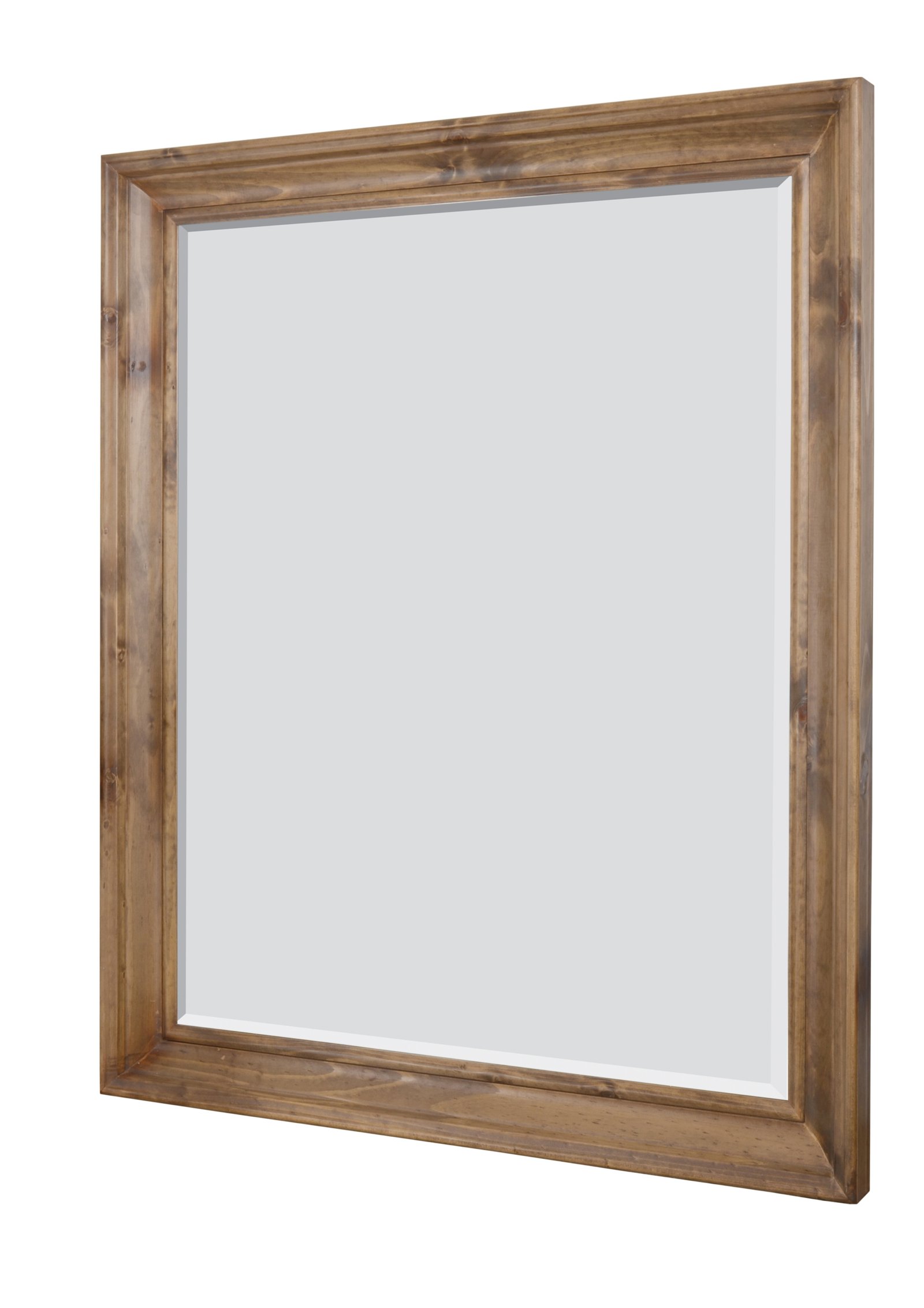 American Woodland Mirror 48x60 Wood Tone - Image 3