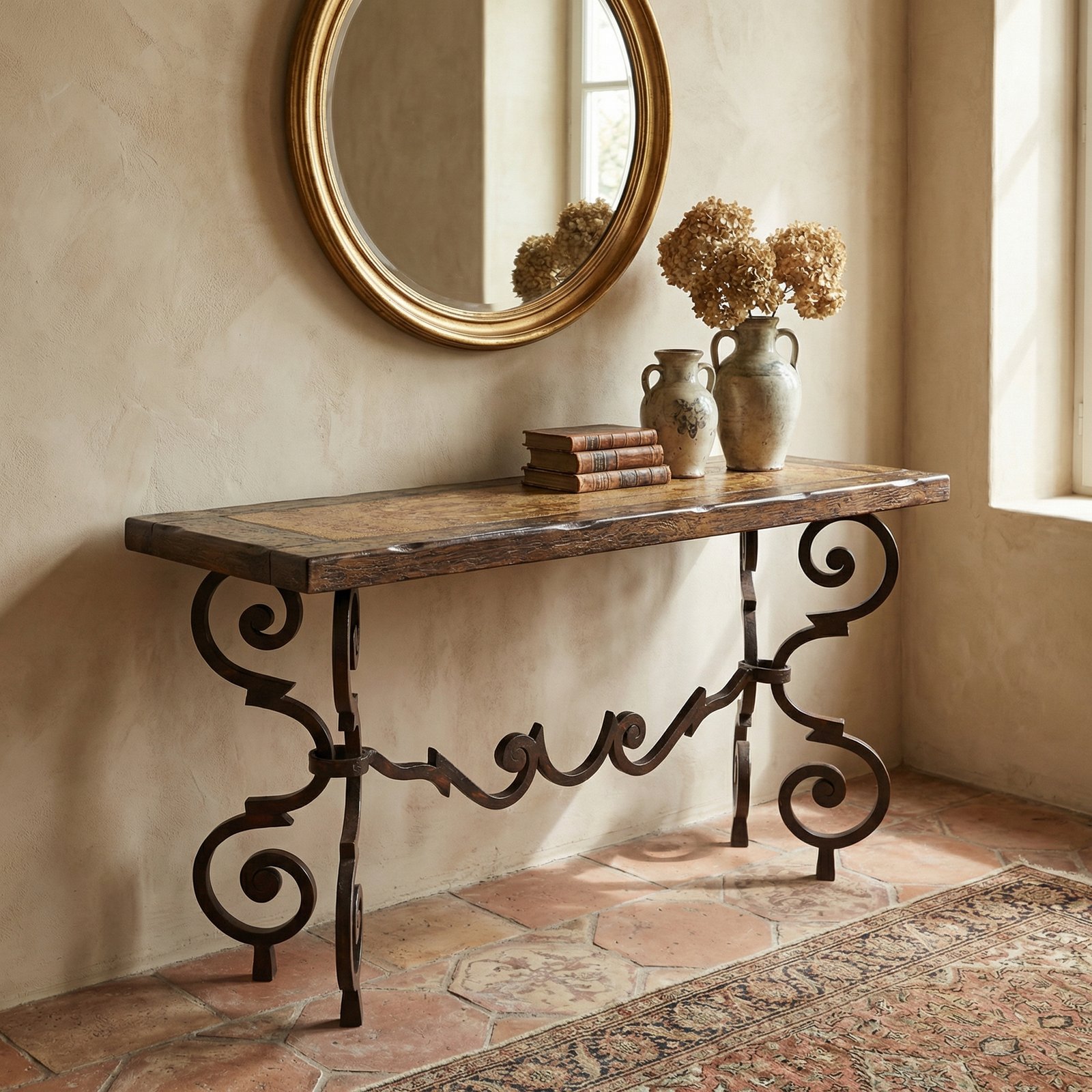 Belruse Iron Console