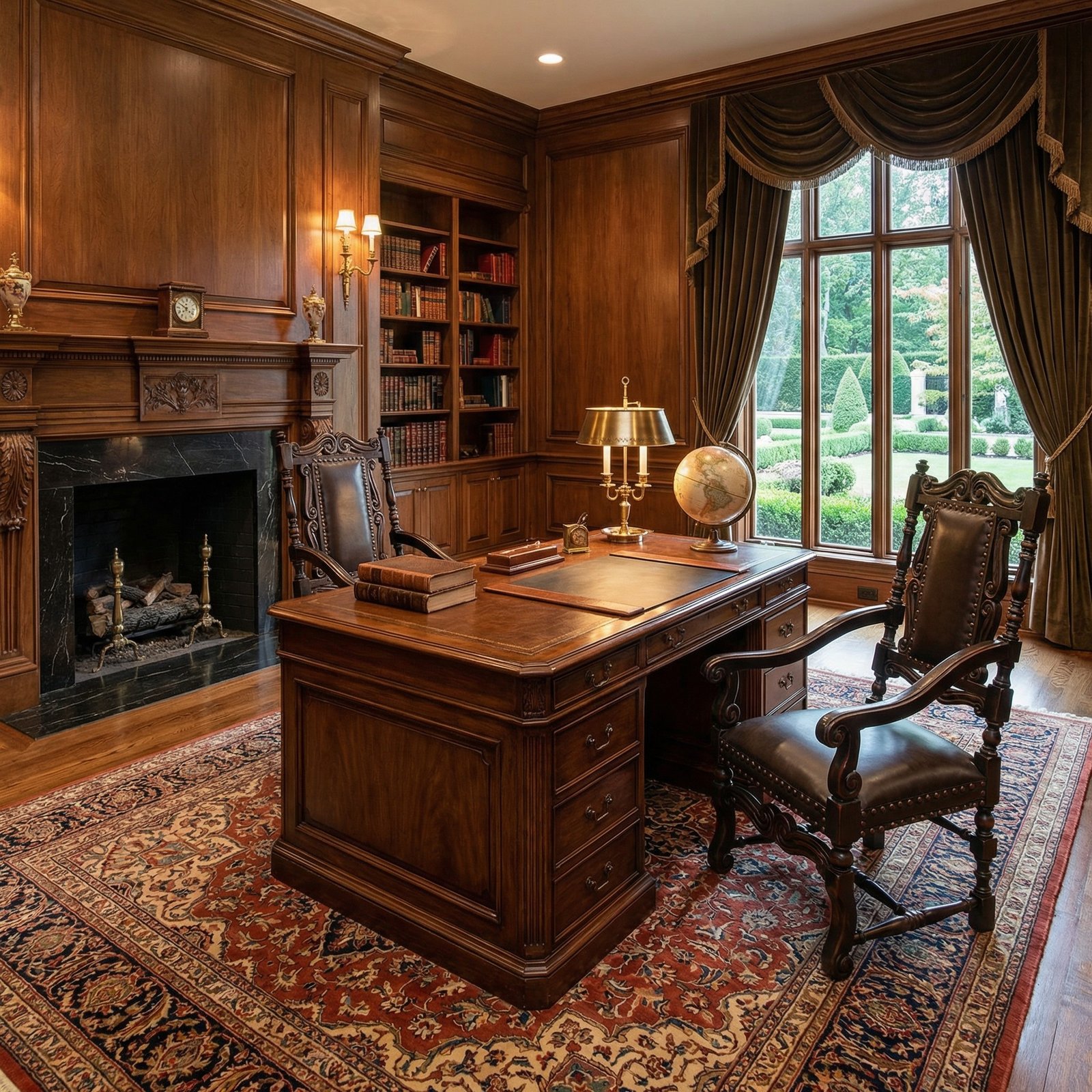 Conquistador Leather Chair