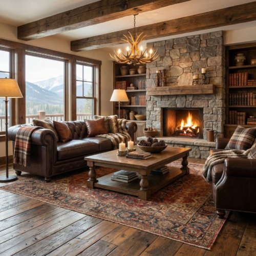 Classic Chesterfield Loveseat Brown