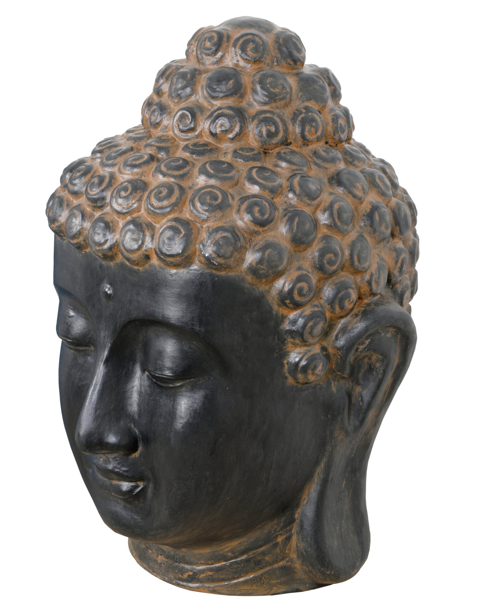 Buddha Head Small Black Earthy - Image 2