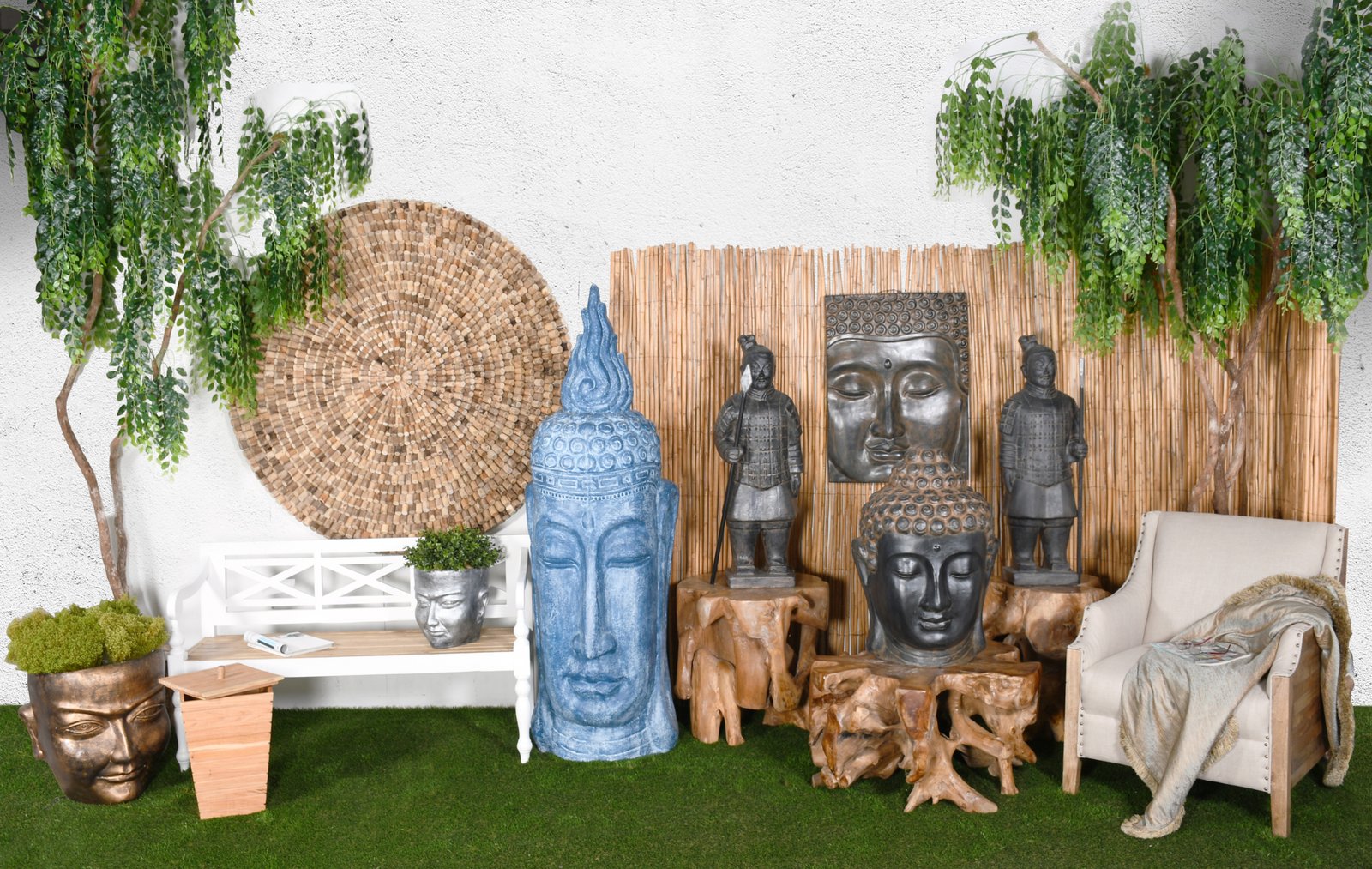 Buddha Head Small Black Earthy - Image 3