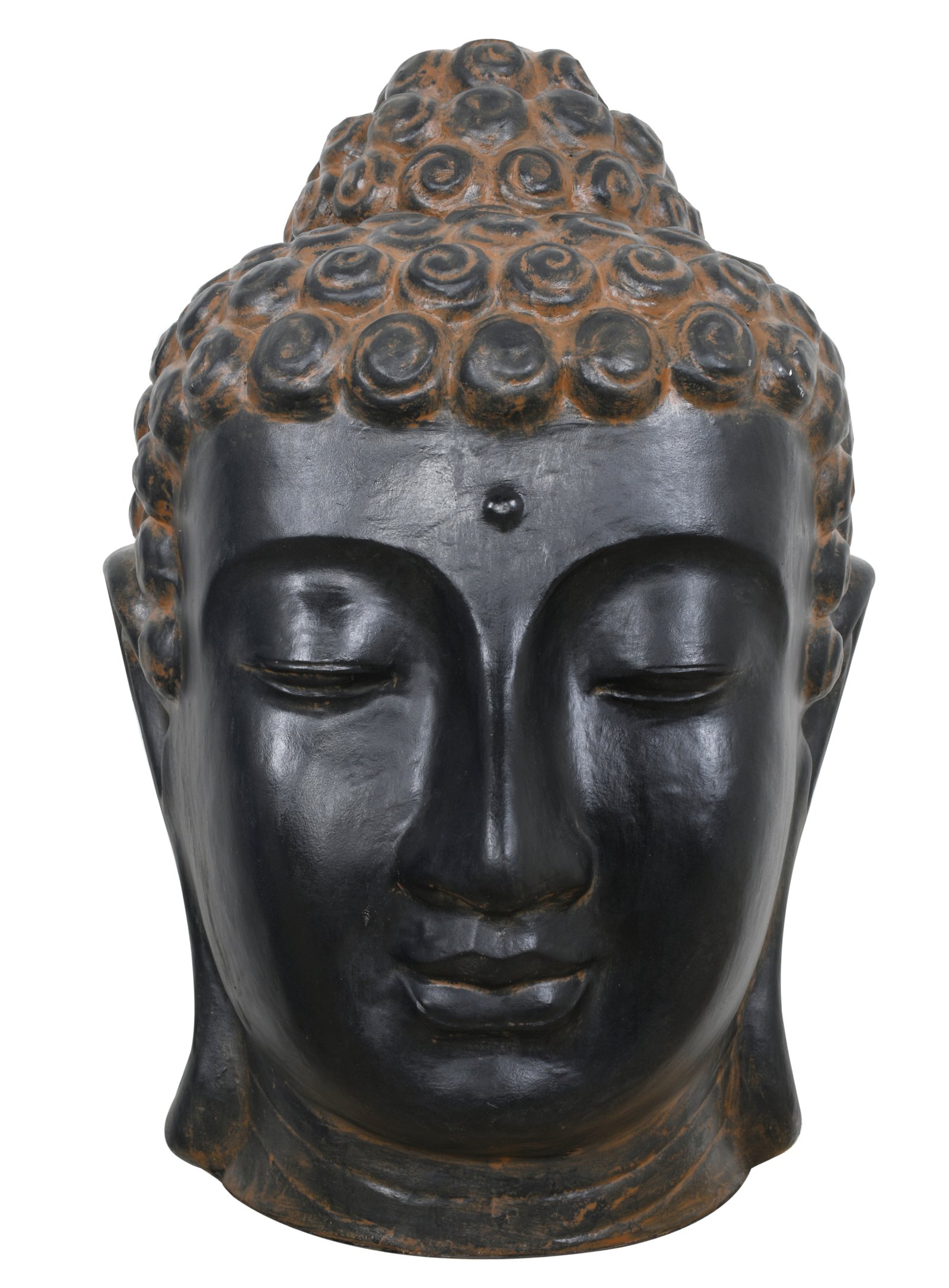 Buddha Head Small Black Earthy - Image 4