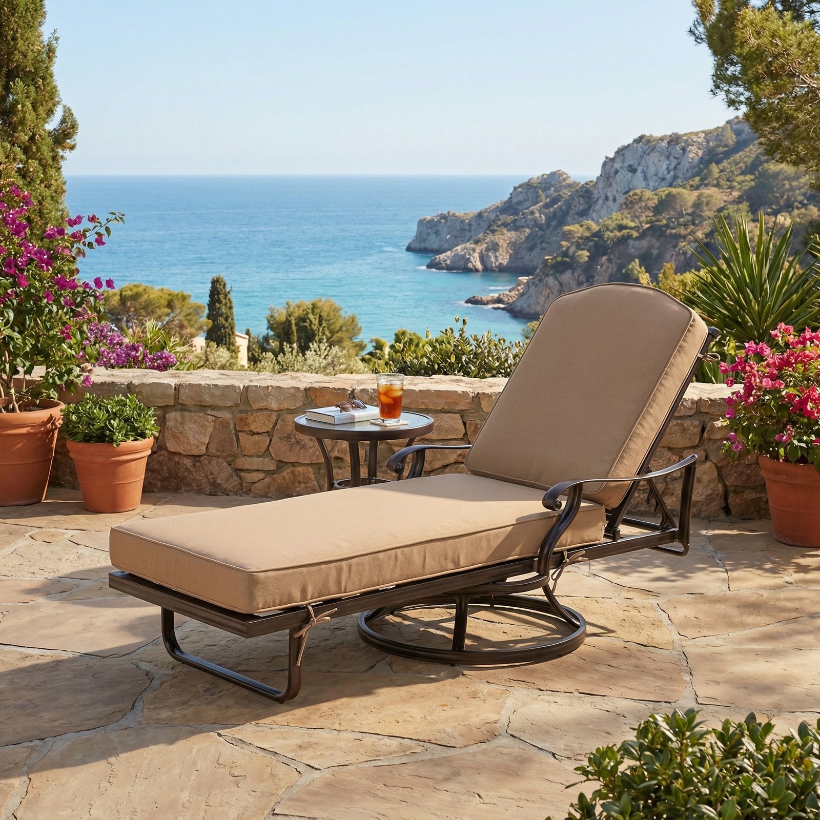 Savannah Swivel Chaise Lounge