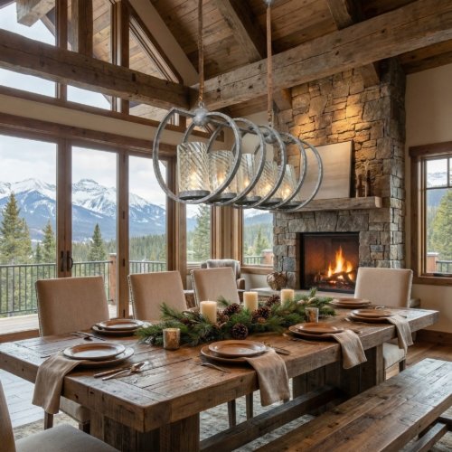 5 Light Cavern Chandelier