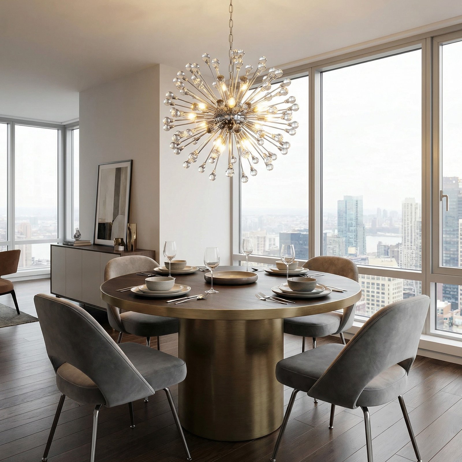 Medium Celestial 14 Light Chandelier
