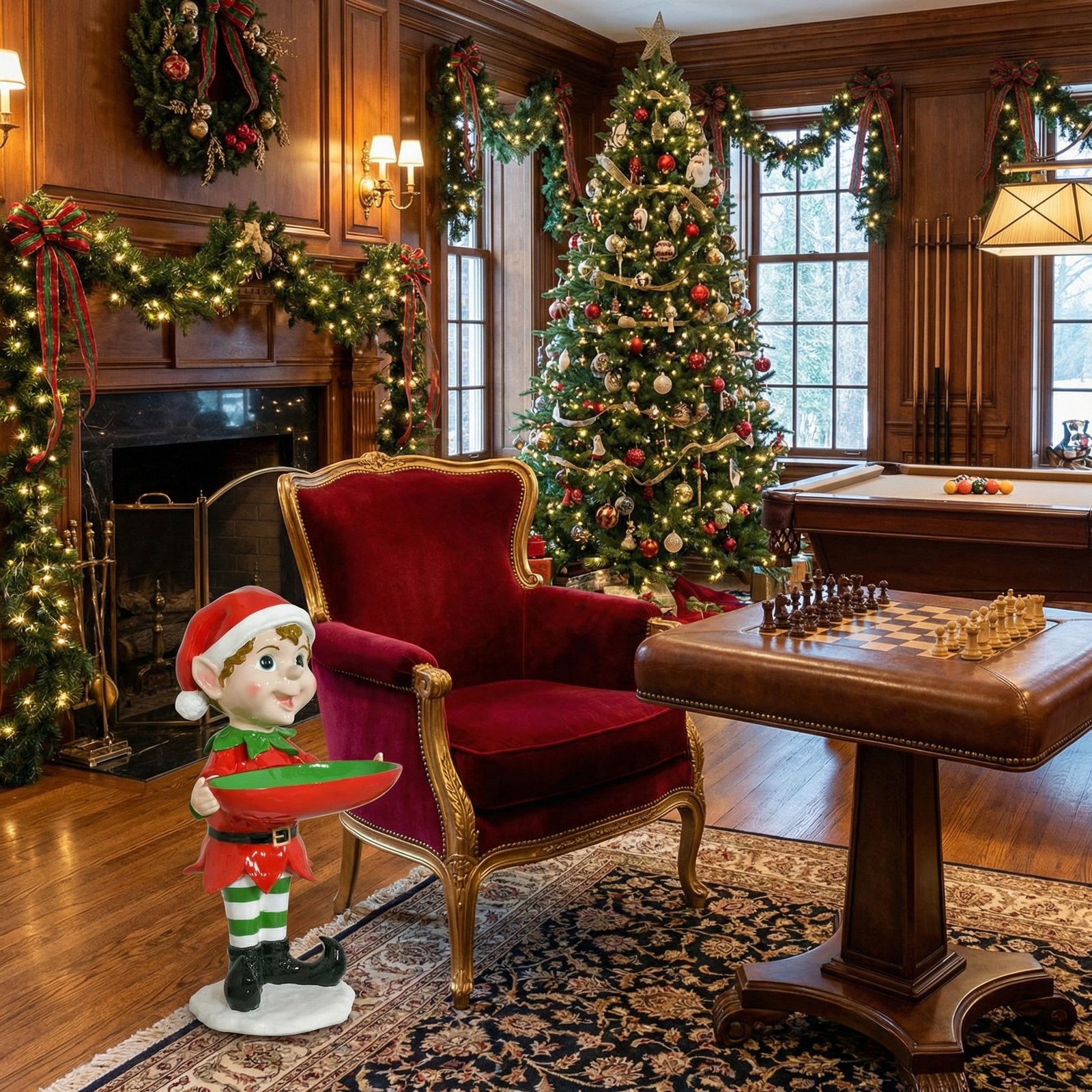 40in Elf with Tray