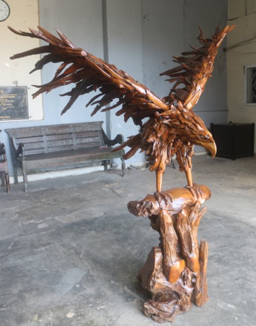 Eagle on Stand