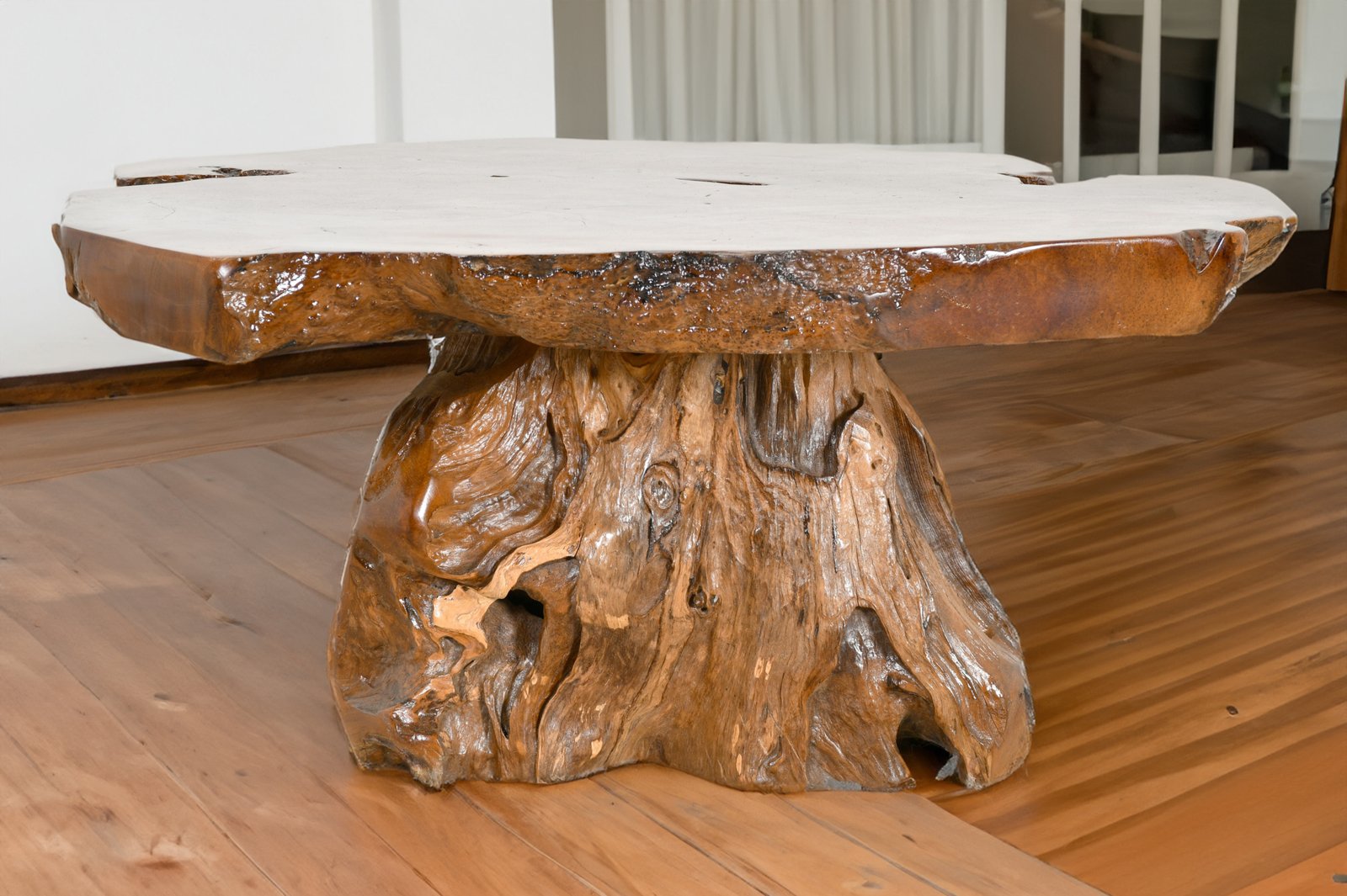 Teak Root Coffee Table 39"W x 26.5"D x 18.5"H - Image 3