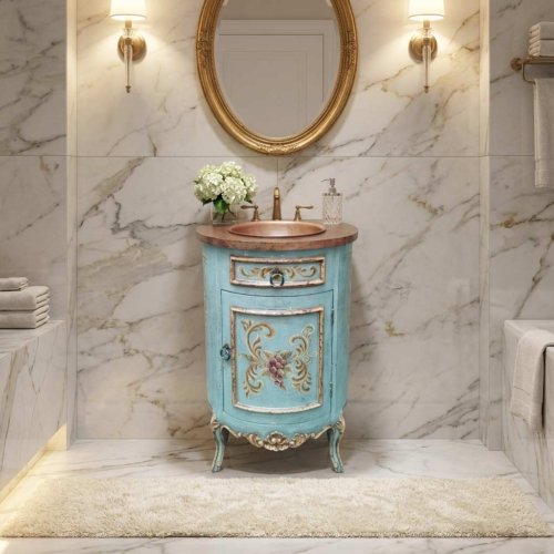 Lima Copper Vanity in Serena Finish