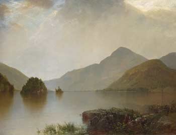Mountain Scene Gicleeped Giclee