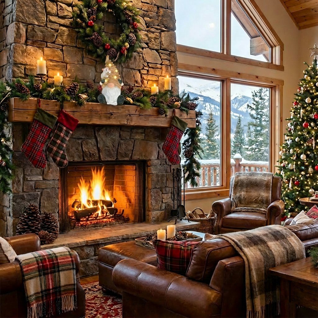 Twinkle Tree Gnome with Bear