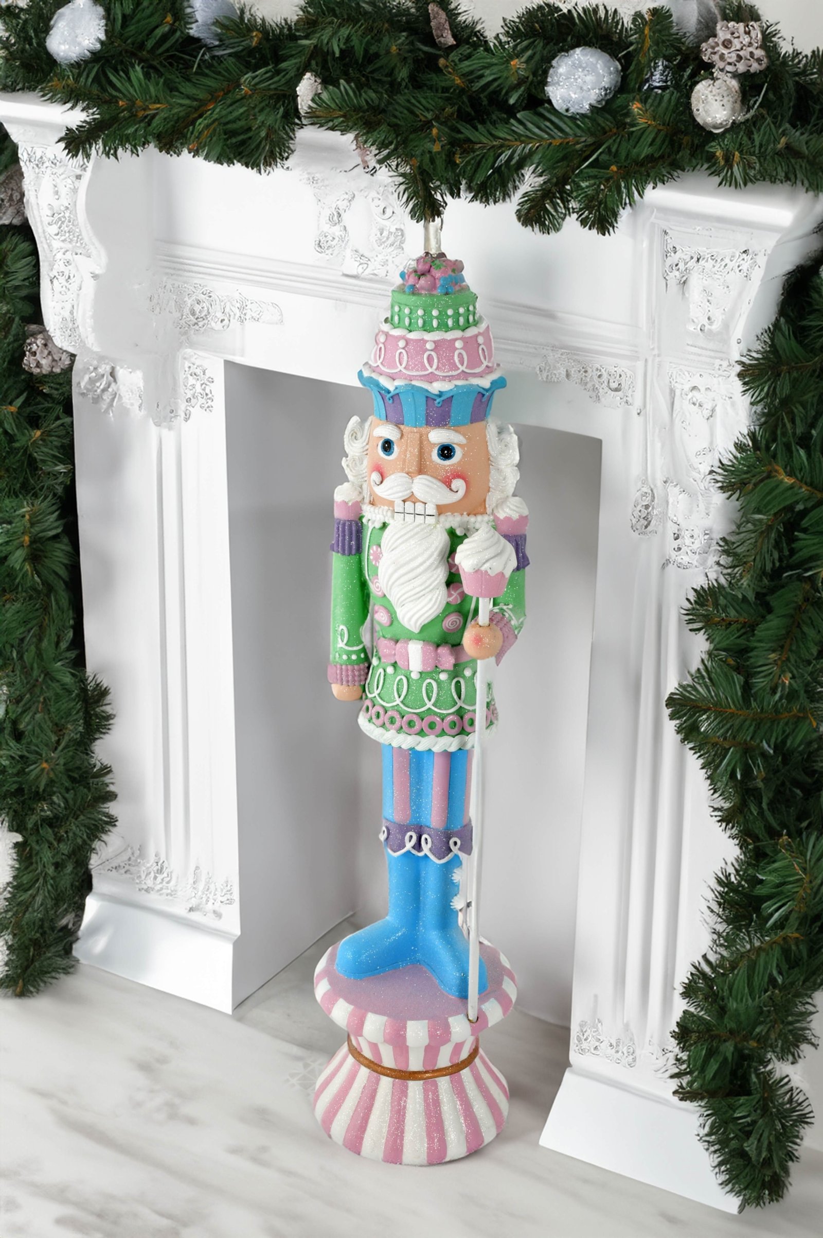 47H Pastel Cupcake Nutcracker - Image 12