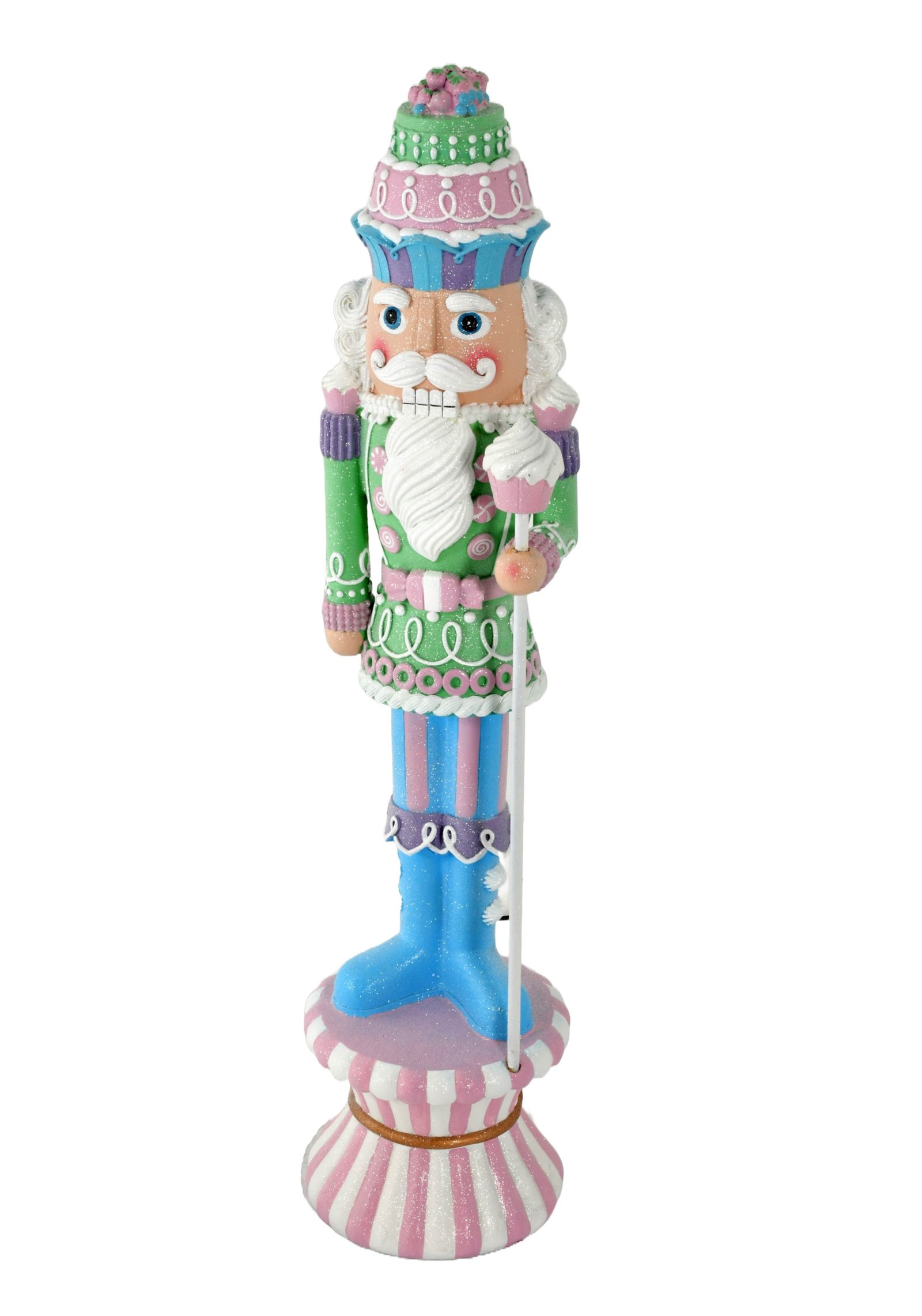 47H Pastel Cupcake Nutcracker - Image 6
