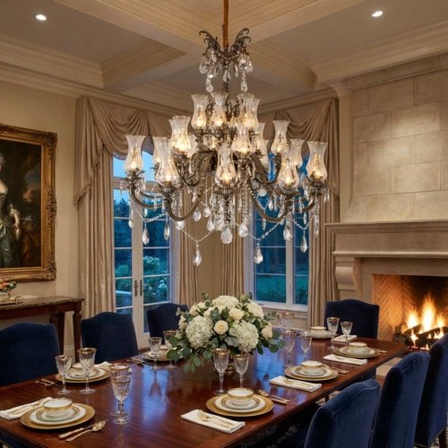 New Chantilly Grand Chandelier