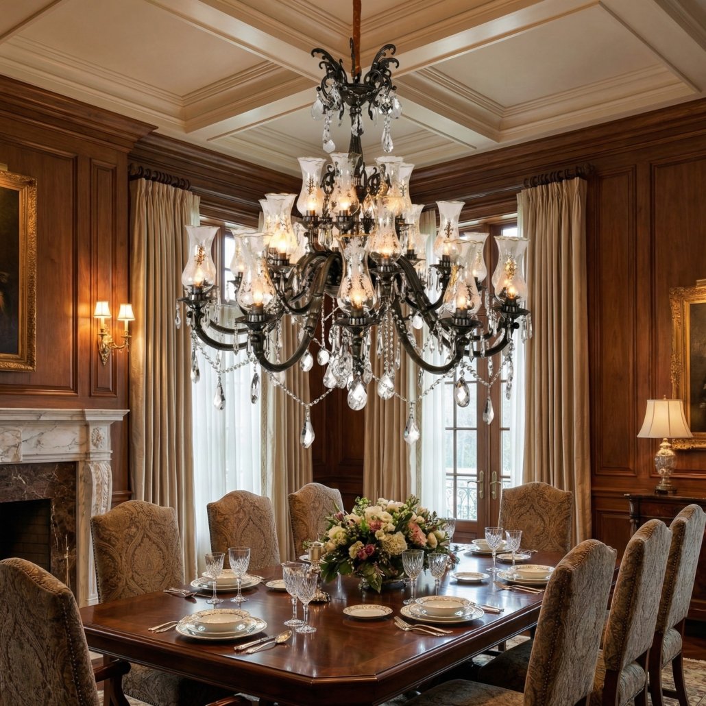 New Chantilly Grand Chandelier