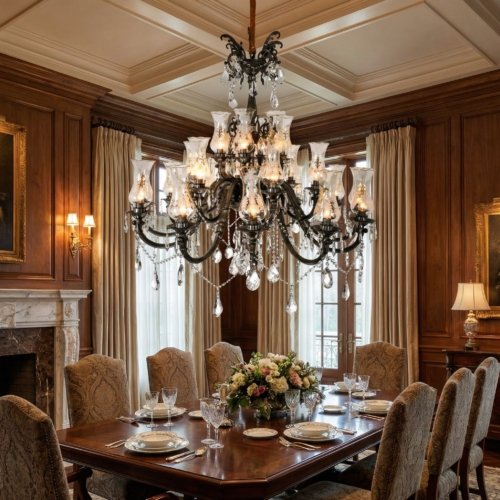 New Chantilly Grand Chandelier