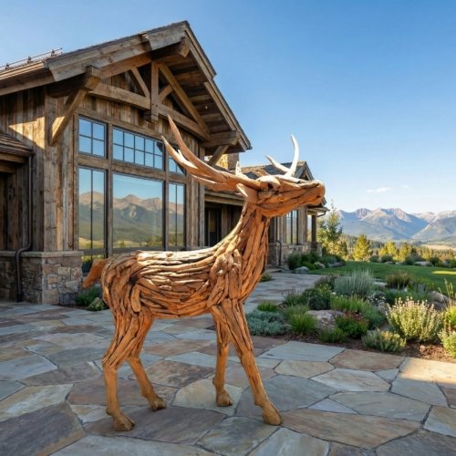 Teak Root Reindeer