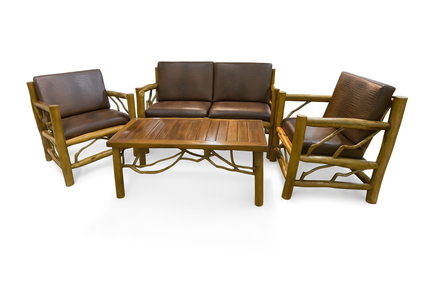 New Teak Lodge Set of 4