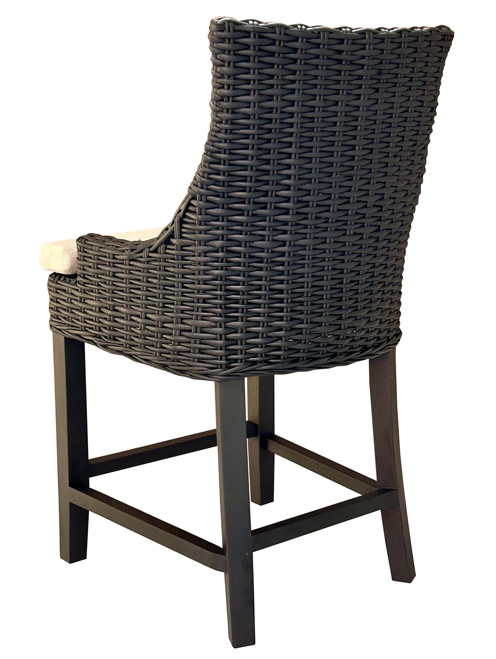 Alfresco Counter Stool Black Kuba Weave - Image 5