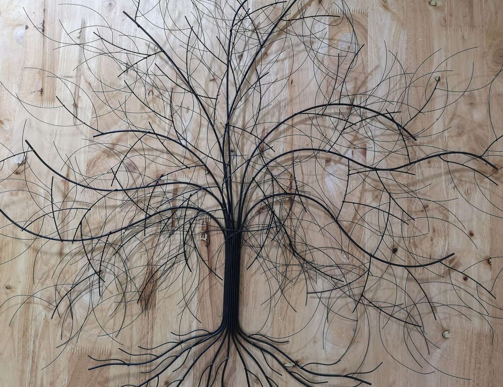 Tree Roots 36x48 Gallery Wrapped Hand Embellished Giclee Canvas