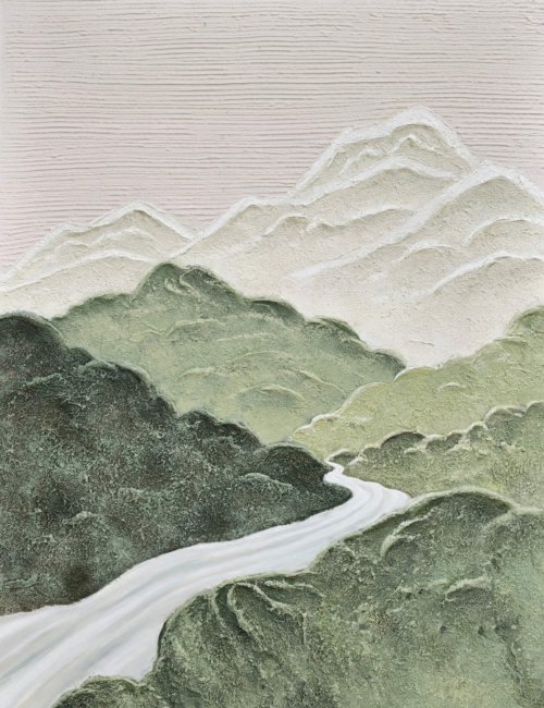 Green Valley Mountains Giclee