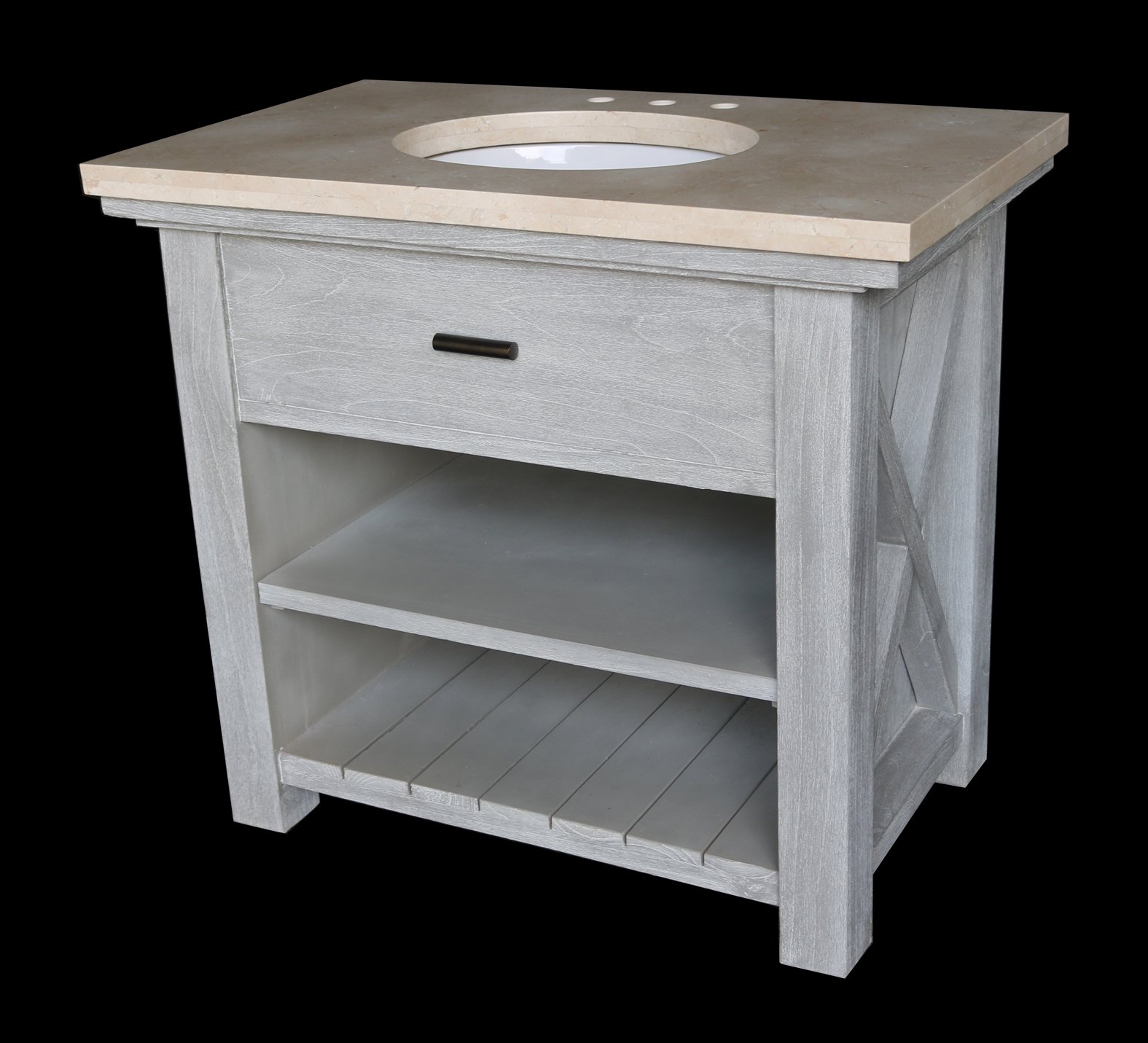 Mystique Grey Single Vanity 42'' - Image 2