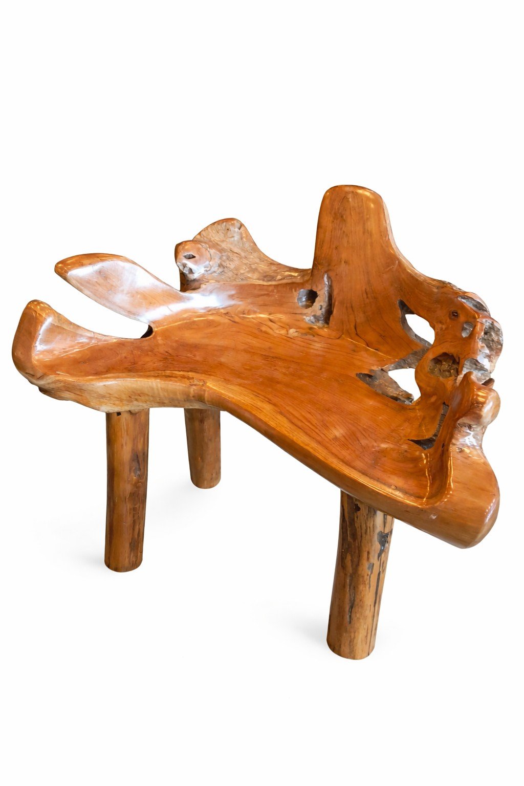 Small Teak Root Chair - Image 2