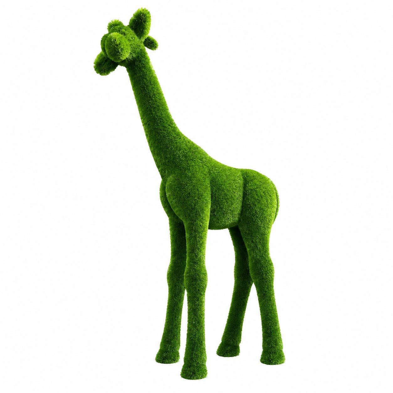 Savannah Verde Giraffe Topiary Sculpture