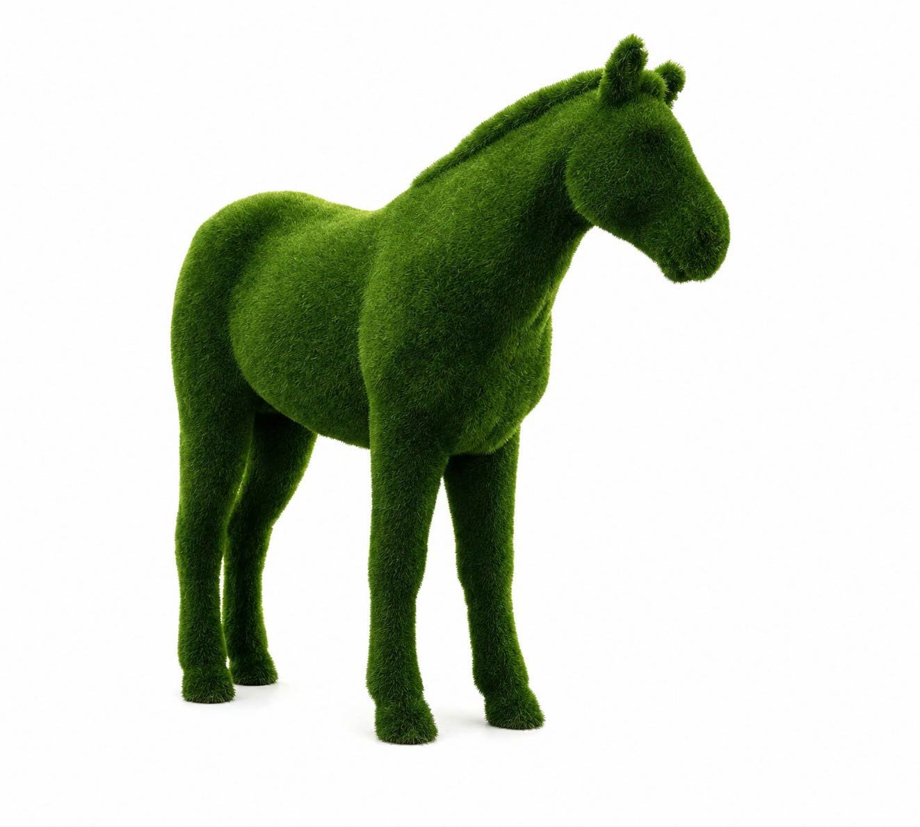 Highland Meadow Horse Topiary Sculpture - Image 2