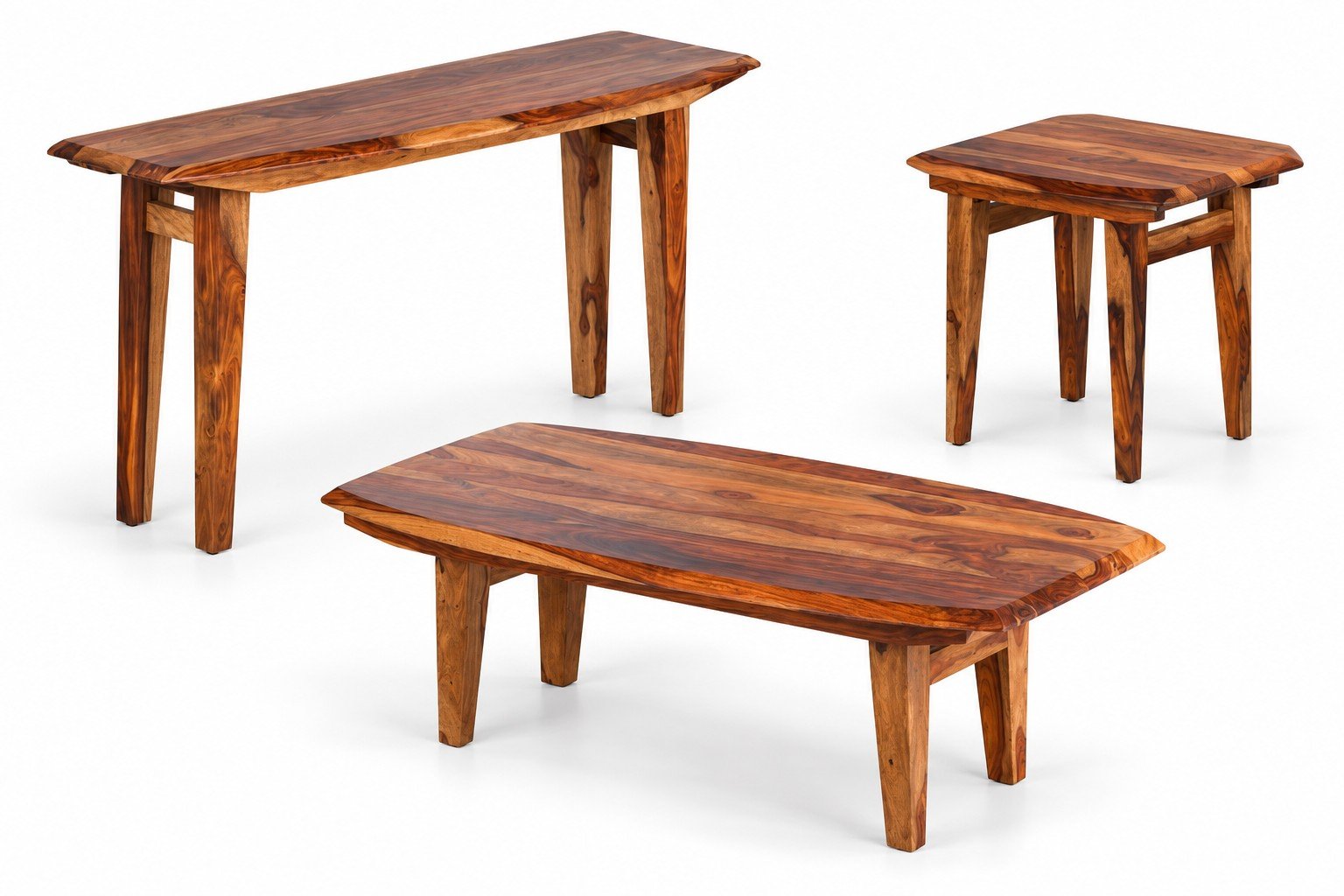 Ganga River Occasional Table Set of 3