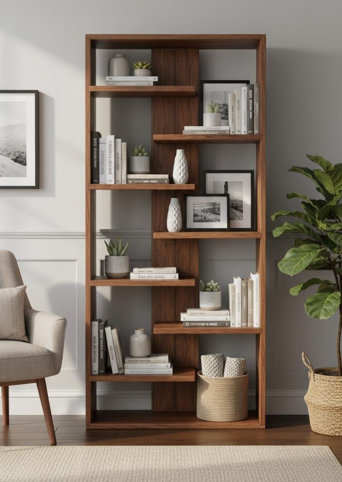 Nielsen Tall Bookcase Display