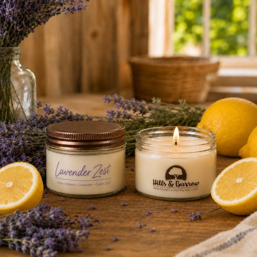 Lavender Zest 4oz Candle