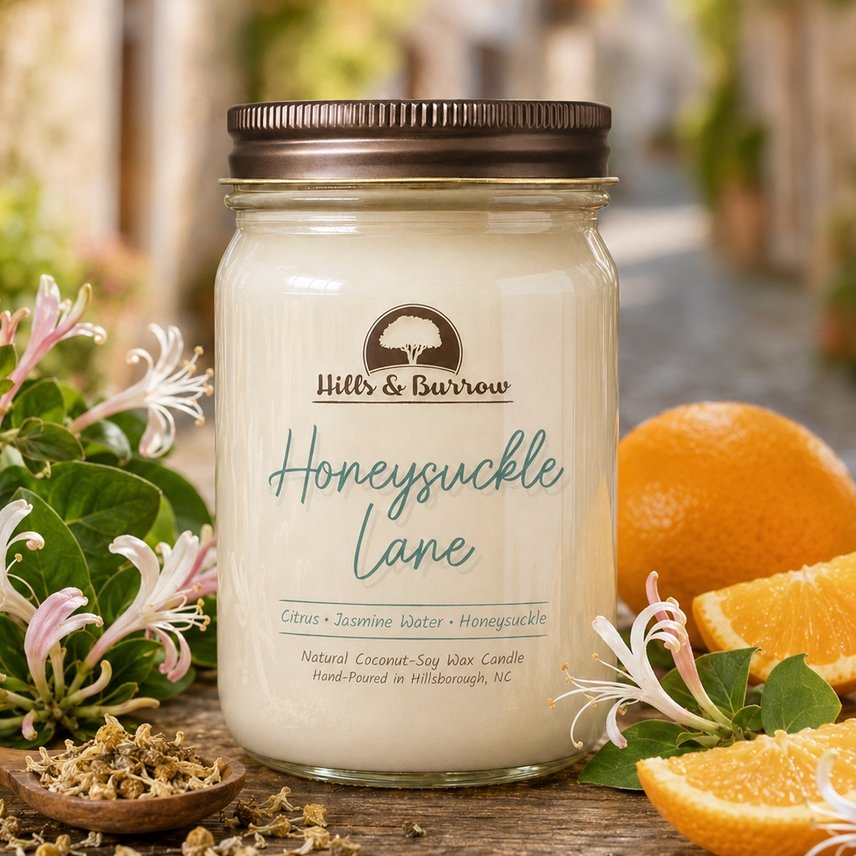 Honeysuckle Lane Tea Candle