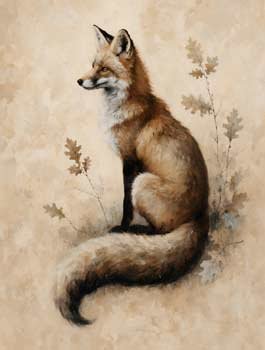 Autumn Fox Giclee