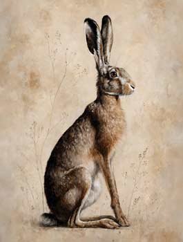 Thanksgiving Hare Giclee